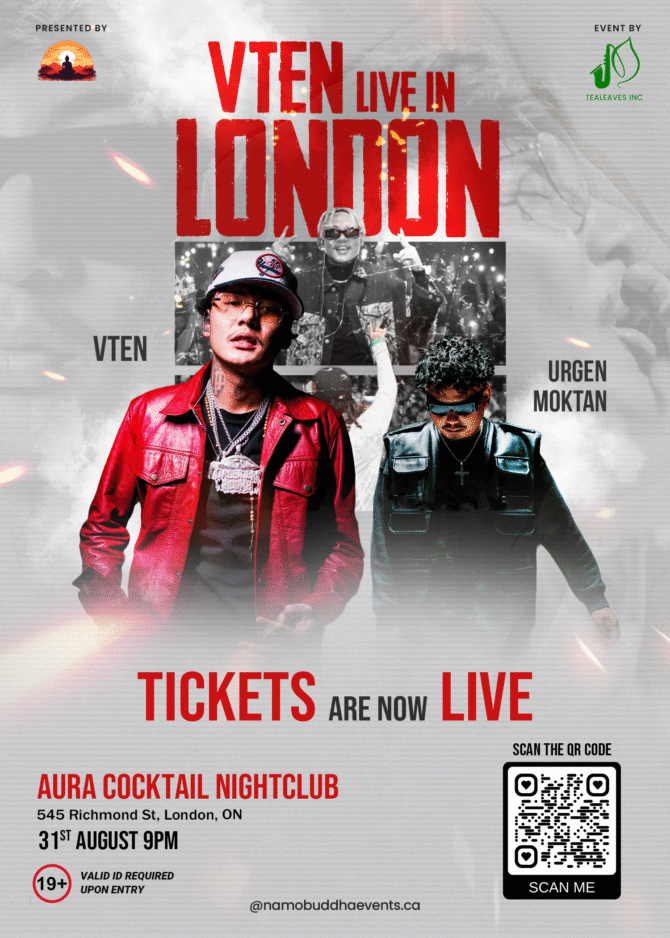 VTEN & Urgen Moktan : Nepali Hip-Hop Live in London