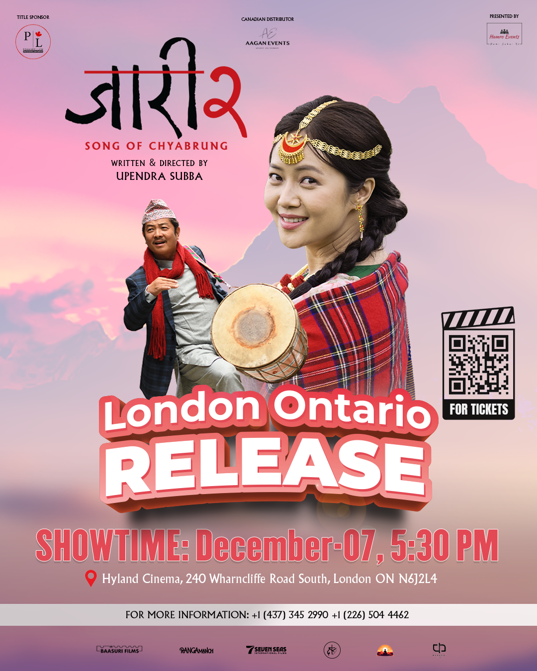 Jaari 2: Song of Chyabrung | Special Movie Screening in London, Ontario |